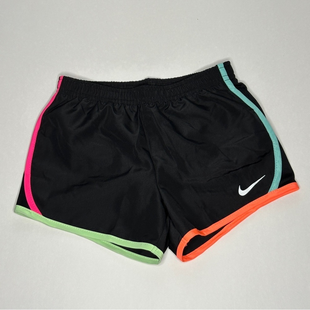 Nike Girls' Dri-FIT Tempo Running Shorts Size 6 Multicolor Trim MULTIPLE SIZES